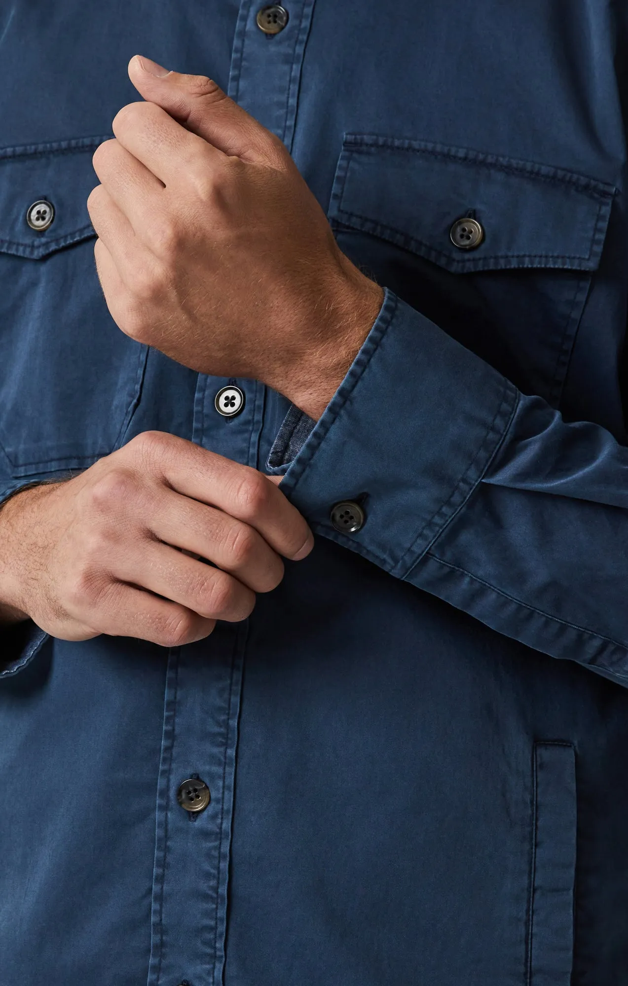 Overshirt In Dark Blue