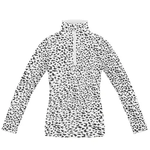 Poivre Blanc Girls Base Layer Shirt - Jaguar Black