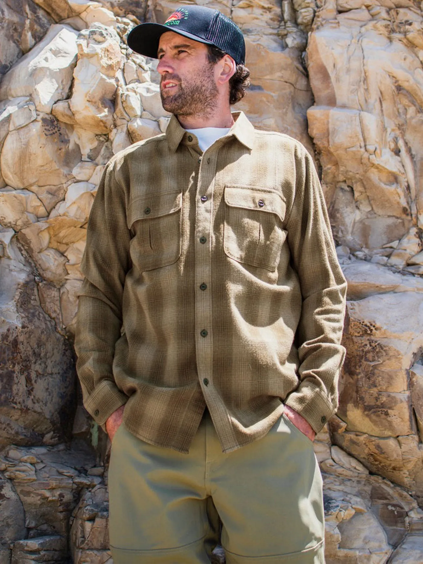 Shadowstone Flannel Buttondown Shirt