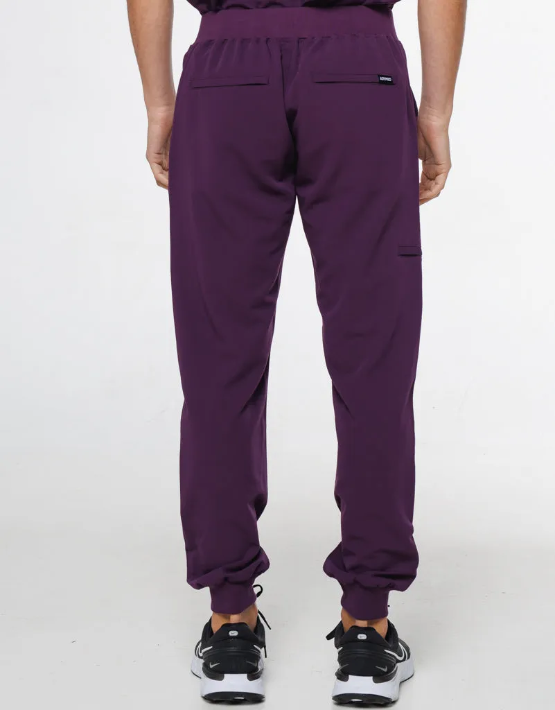 Signature Jogger Pants - Eggplant