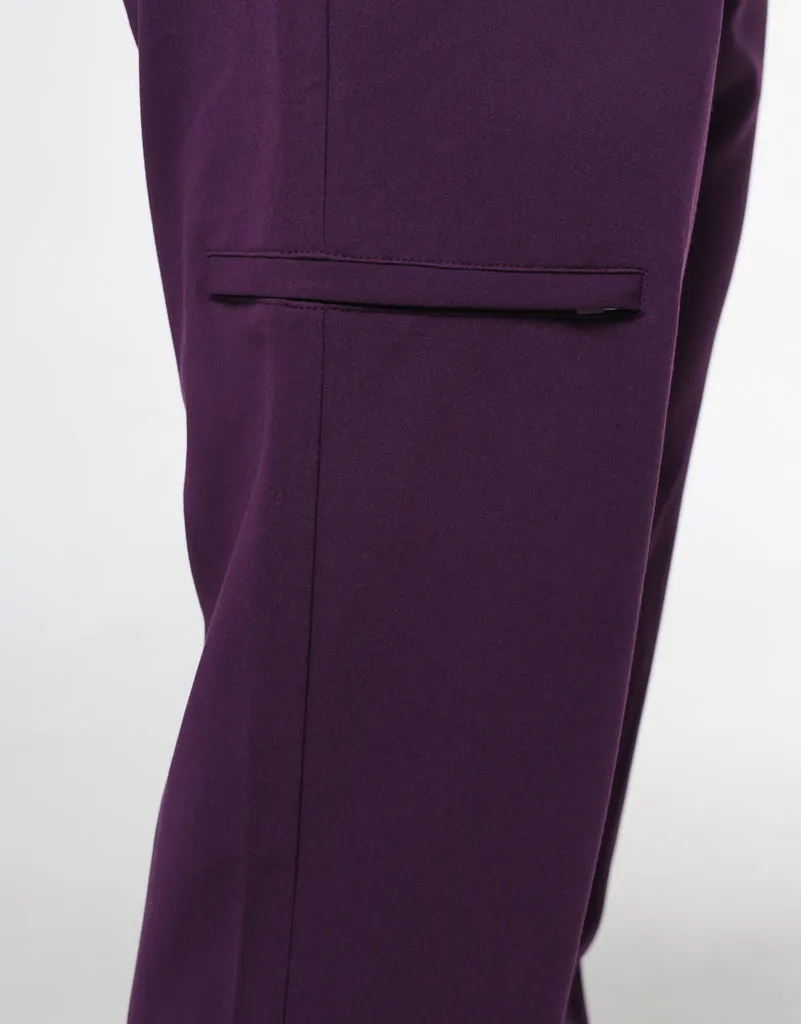 Signature Jogger Pants - Eggplant