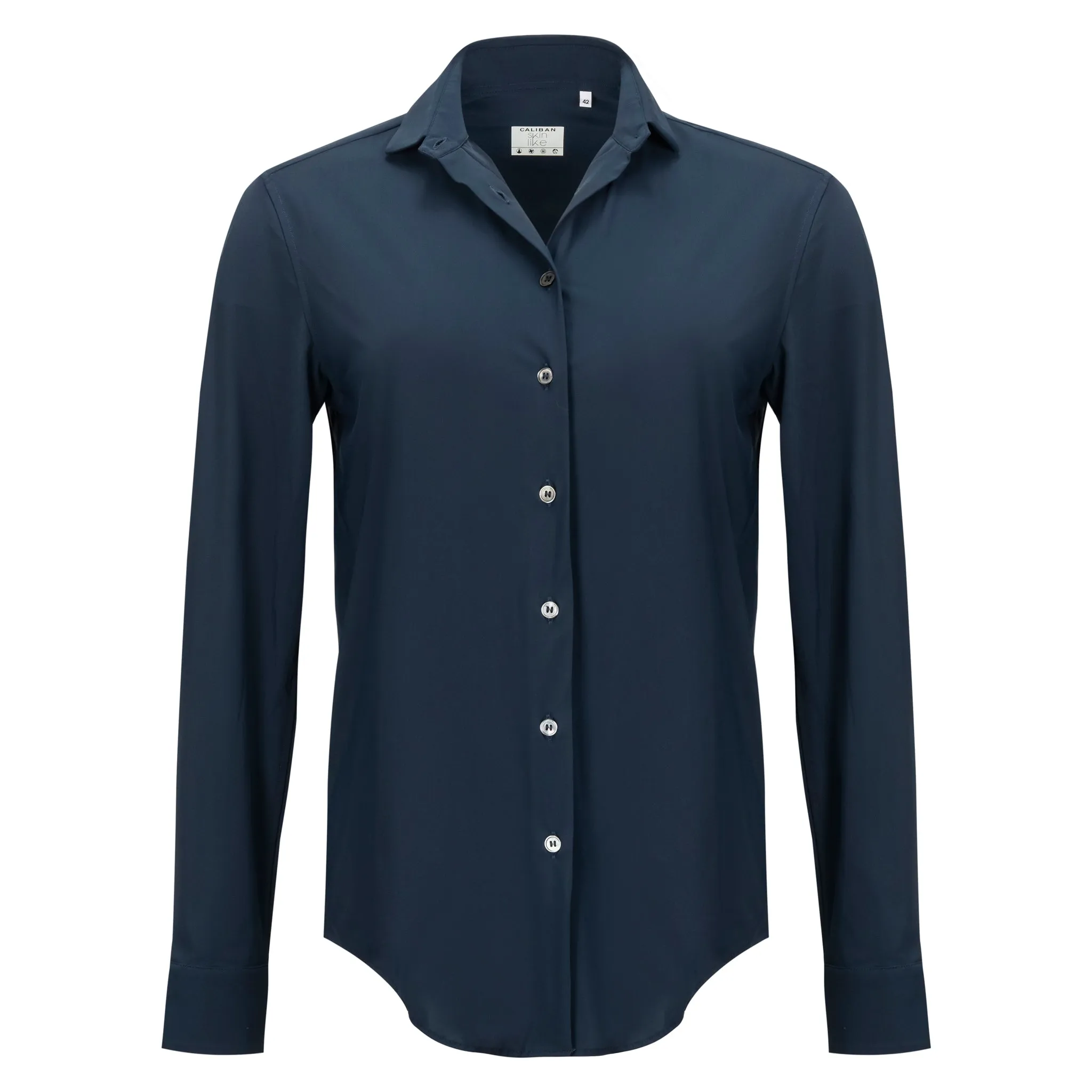 Skin Like Relaxed Button Down - Navy