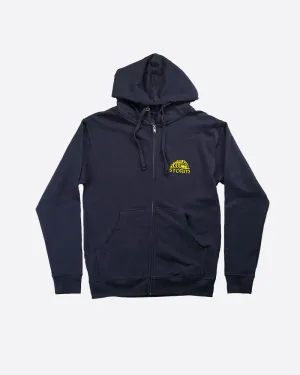 Storm Varsity Navy Zip Up Hoodie