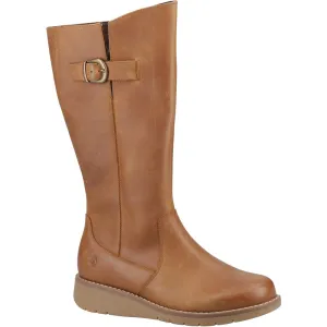 Tan Luna Long Boots