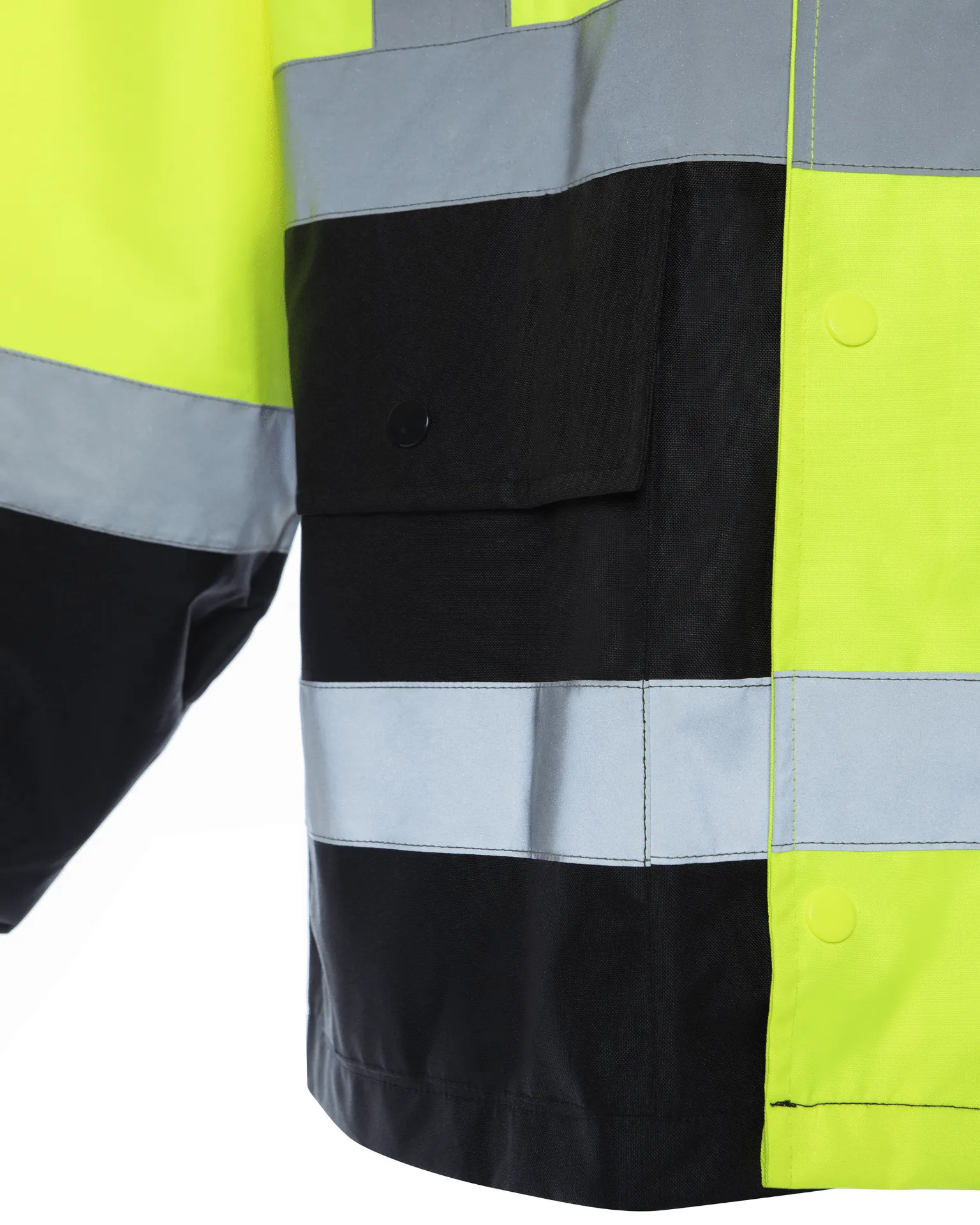 UHV822 HiVis Waterproof Rain Jacket with Teflon™ Fabric Protector