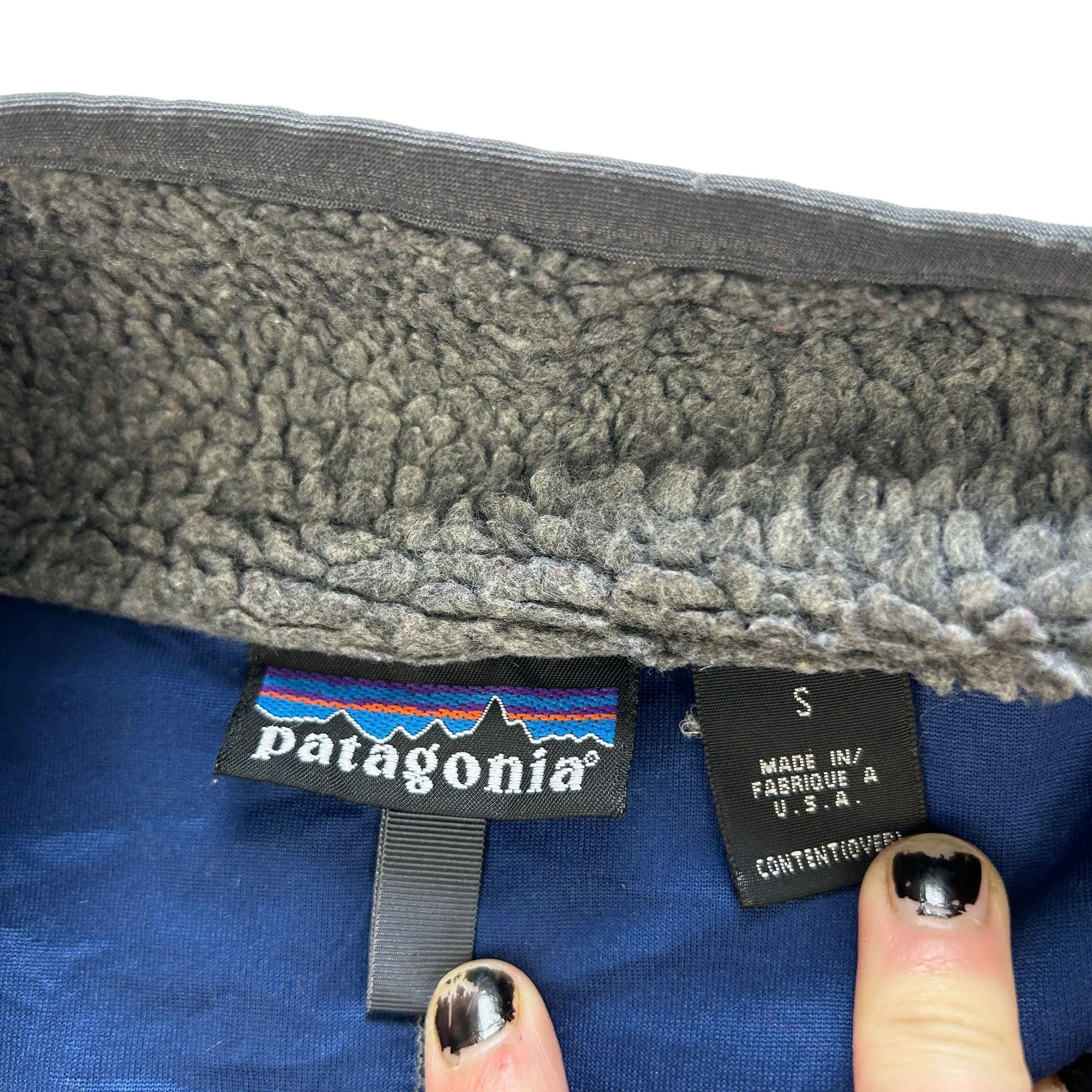 Vintage Patagonia Retro X Zip Up Fleece Size S