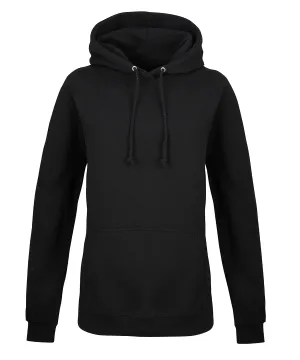 Womens College Hoodie | Deep Black