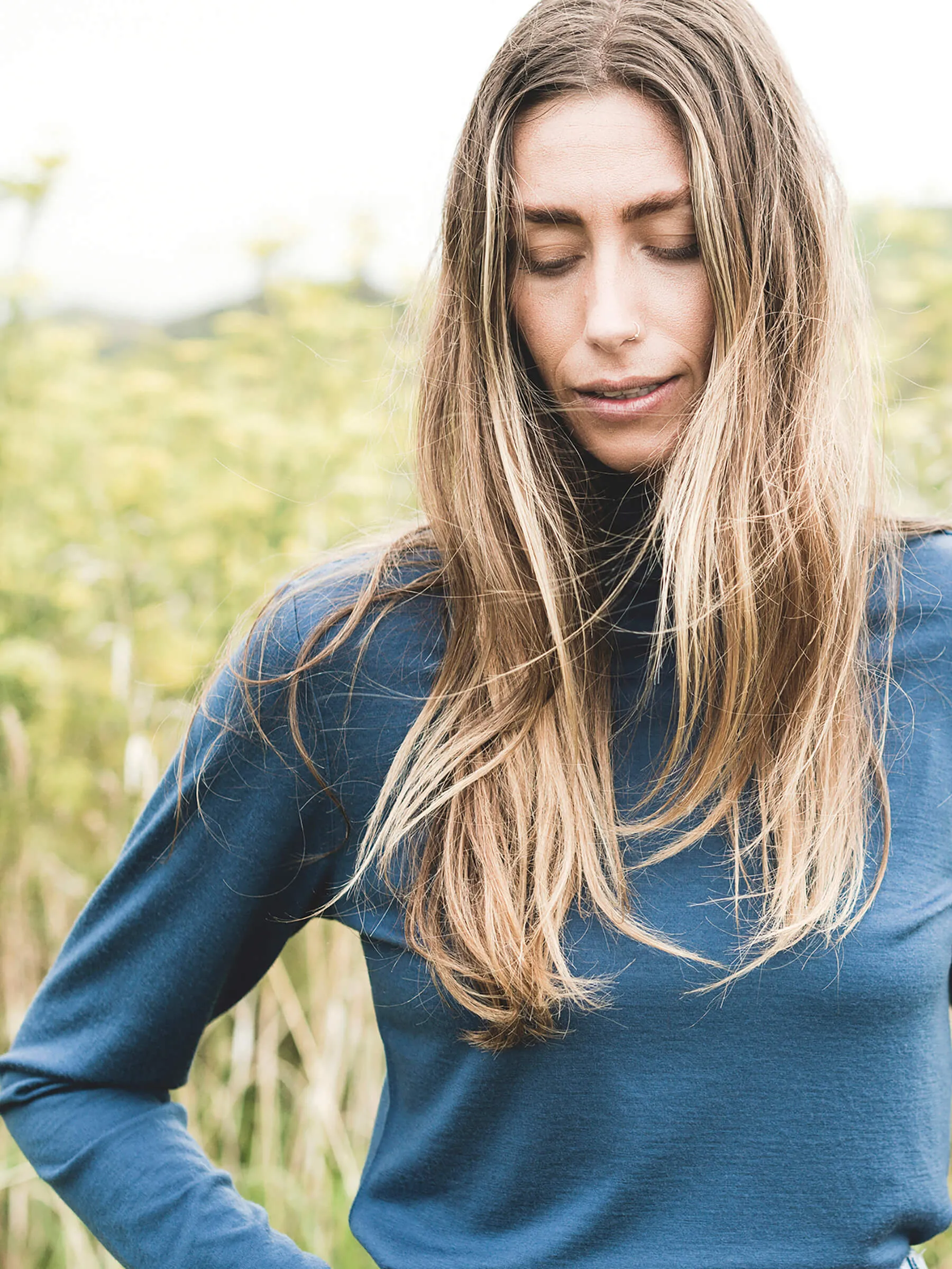 Women's Opua Mockneck Navy