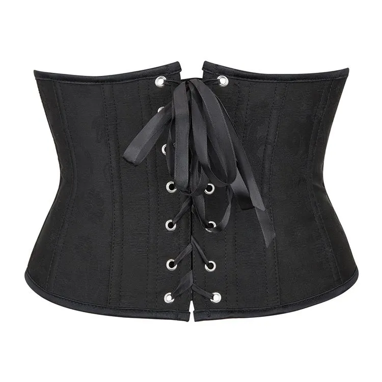 Women's Waist Training Corsets Underbust Hourglass Silhouette Body Shaper