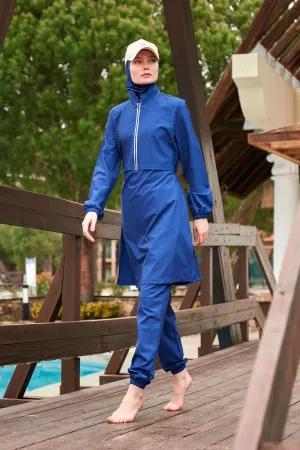 Woven Burkini Modest Swimwear M2435