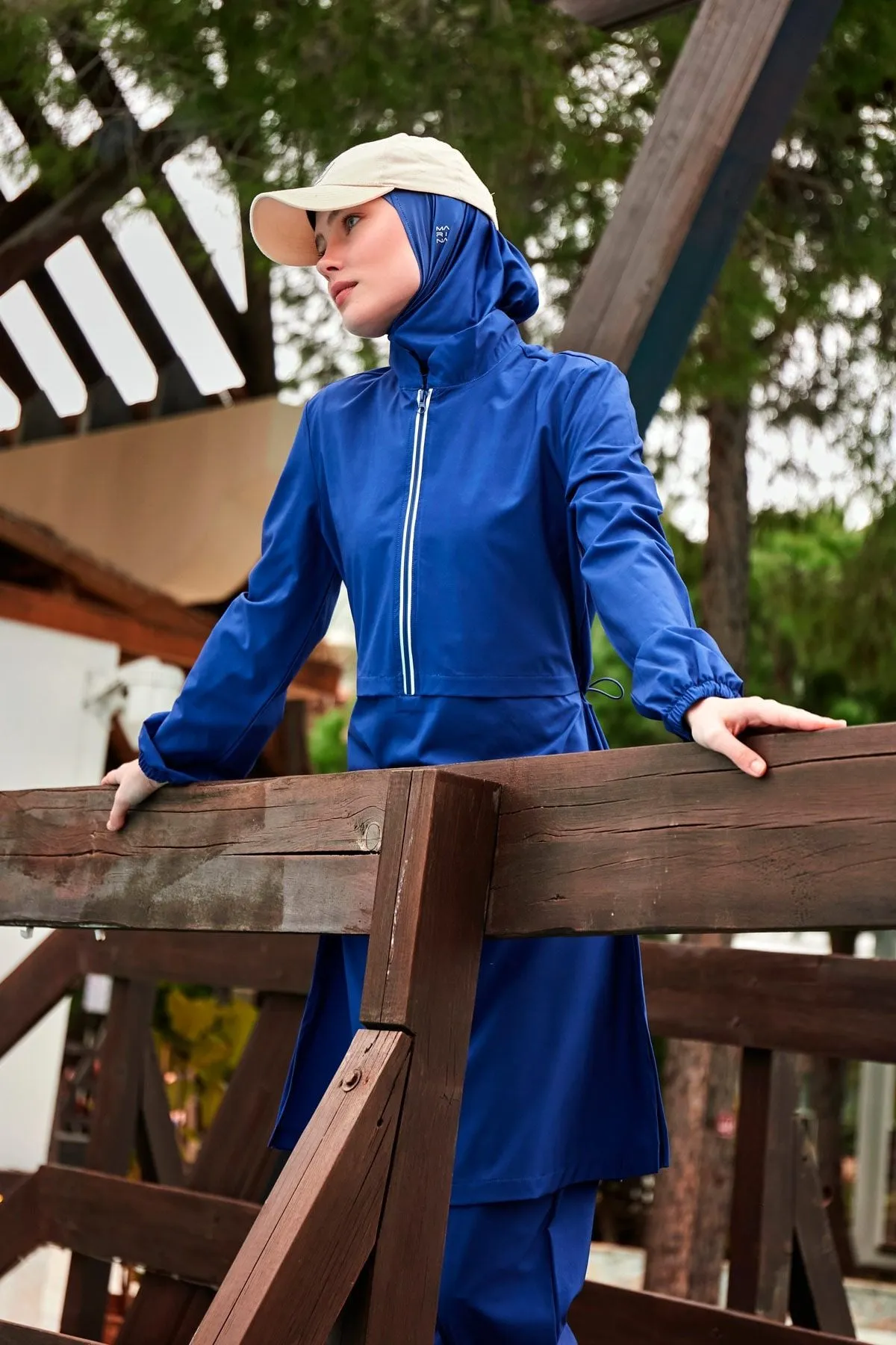 Woven Burkini Modest Swimwear M2435