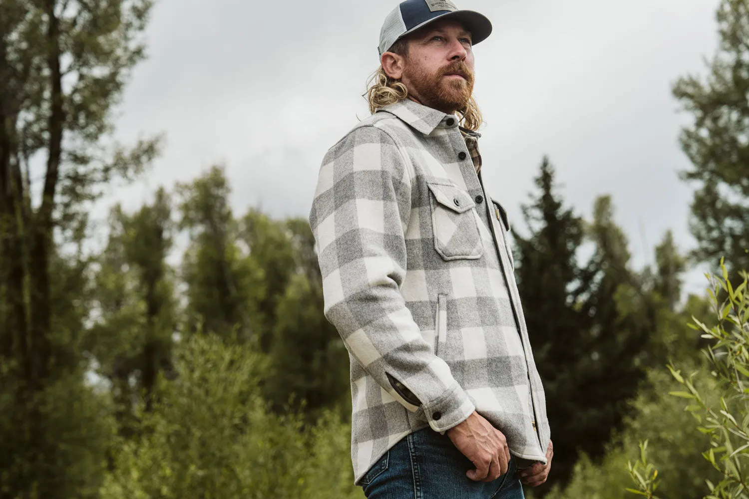 Yukon Wool Shirt Jac | Greybull Plaid